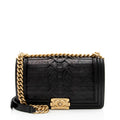 Chanel Crumpled Calfskin Old Medium Boy Bag