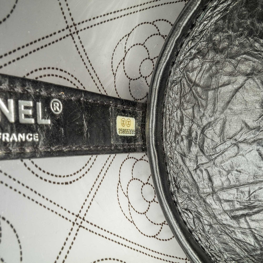 Chanel Crumpled Calfskin PVC Camellia Bucket (SHG-i0Pshh)