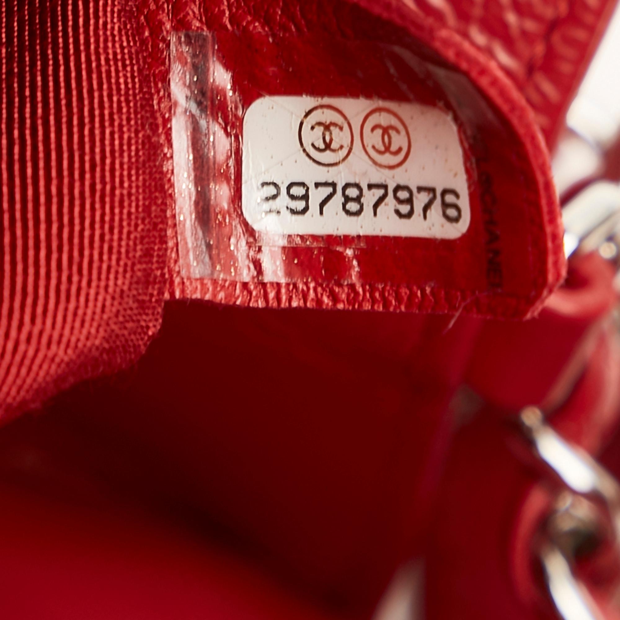Chanel Crumpled Chain All Over Flap