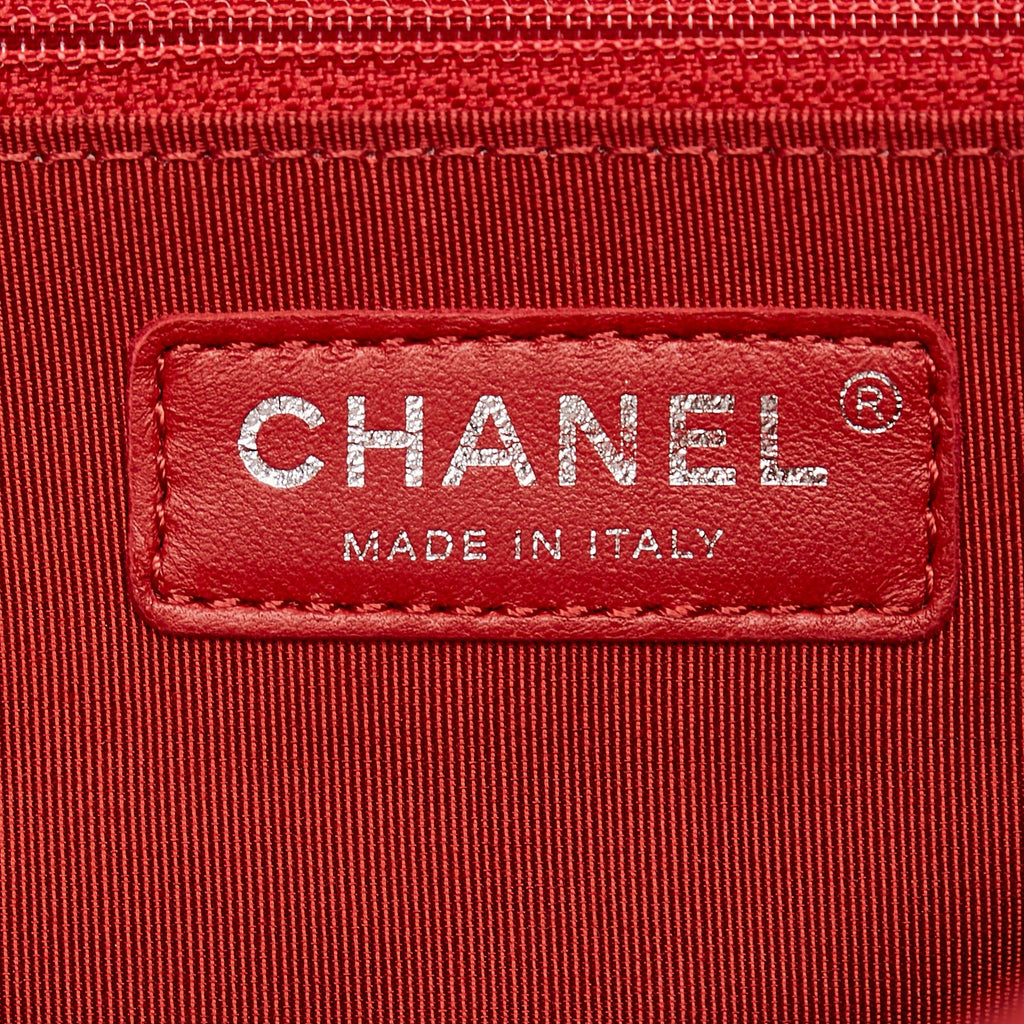 Chanel Crumpled Chain All Over Flap