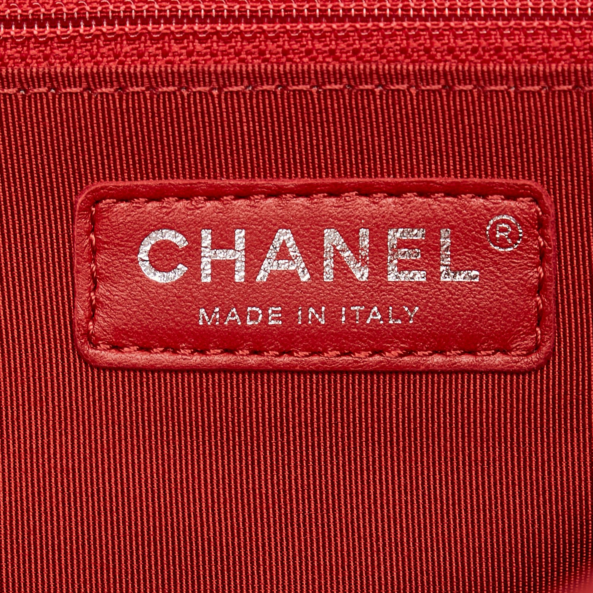 Chanel Crumpled Chain All Over Flap