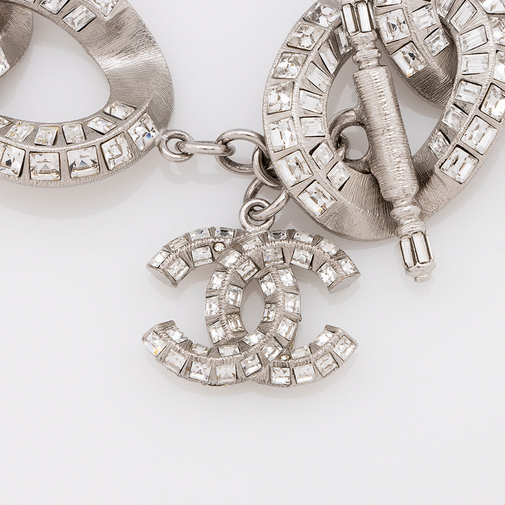 Chanel Crystal CC Choker Necklace (SHF-20258)