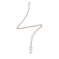 Chanel Crystal CC Drop Pendant Necklace (SHF-x3ceGG)