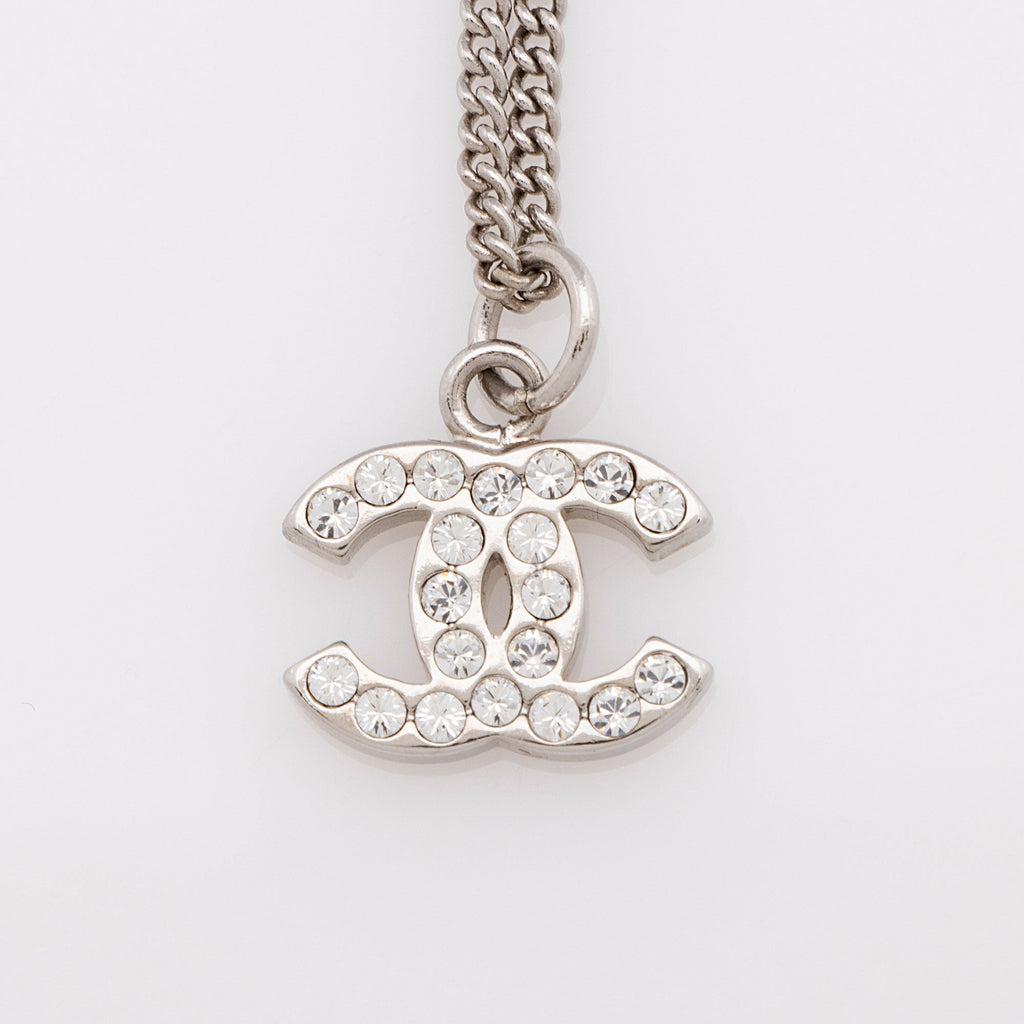 Chanel Crystal CC Necklace