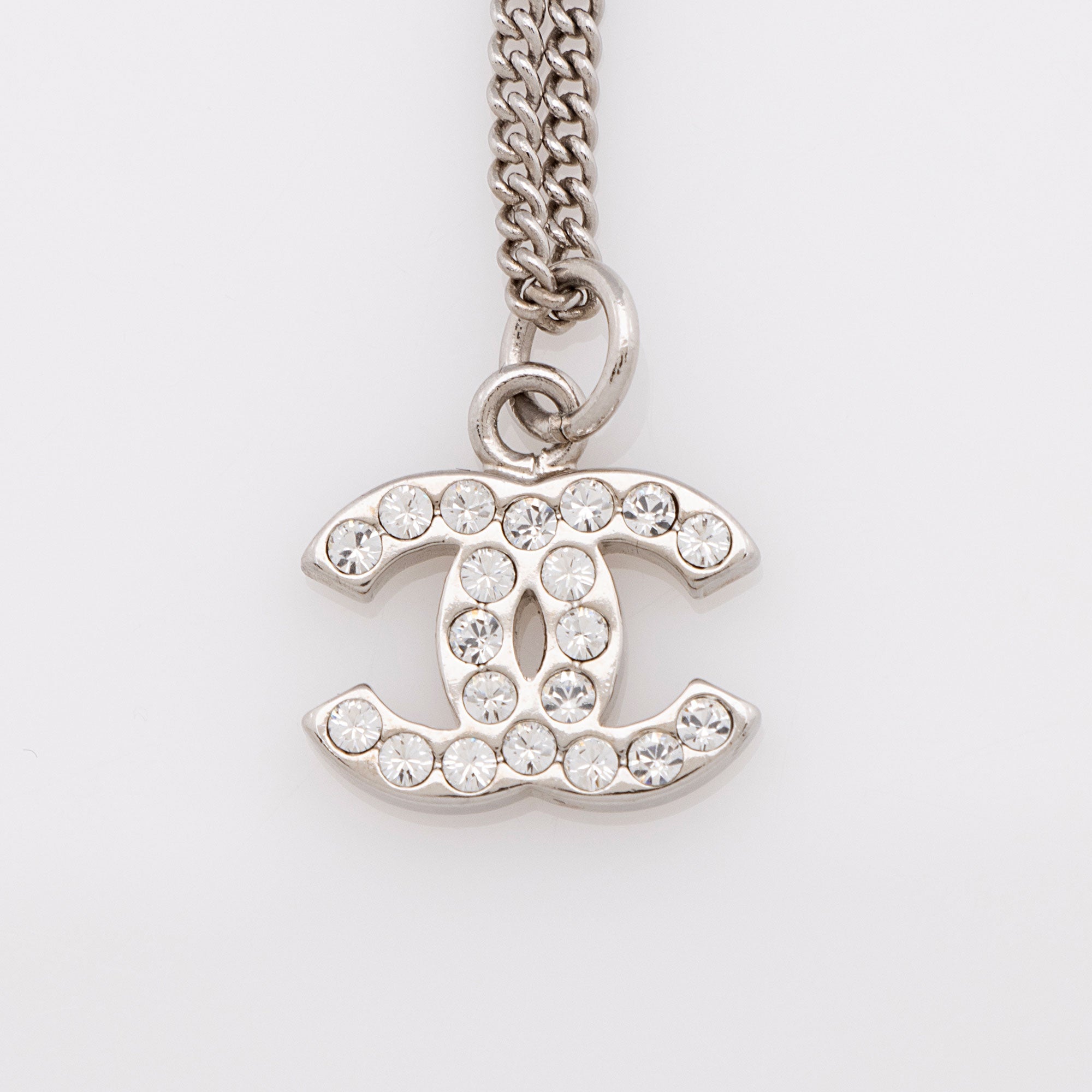 Chanel Crystal CC Necklace