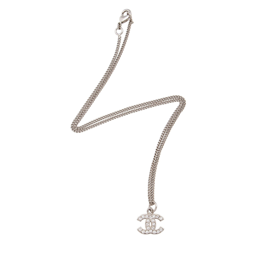 Chanel Crystal CC Necklace