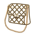 Chanel Crystal Flap Bag Brooch (SHF-YyUdQ7)