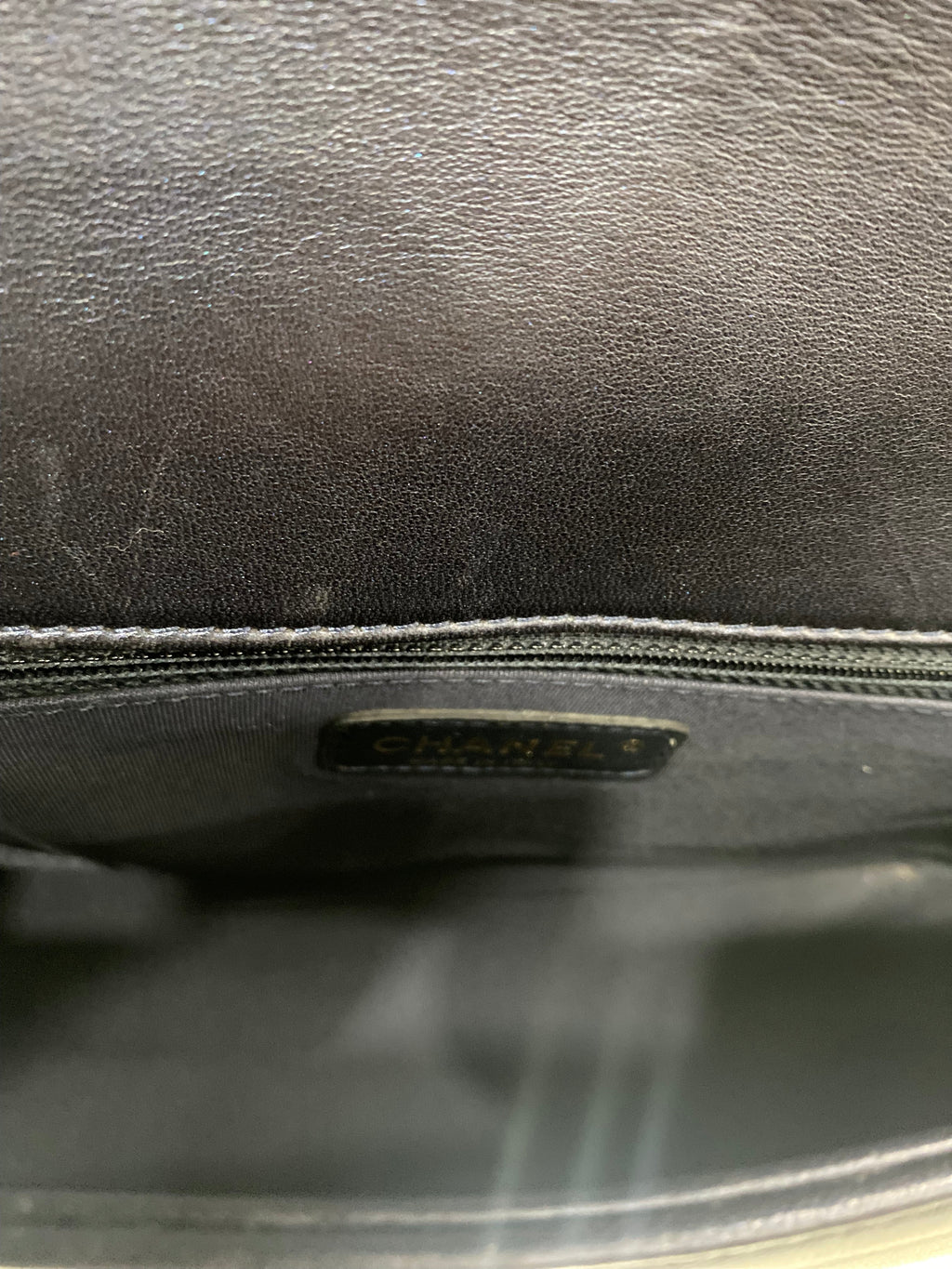 CHANEL CUBE EMBOSSED LAMBSKIN NEW MEDIUM BOY BAG