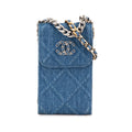 Chanel Denim 19 Phone Holder with Chain