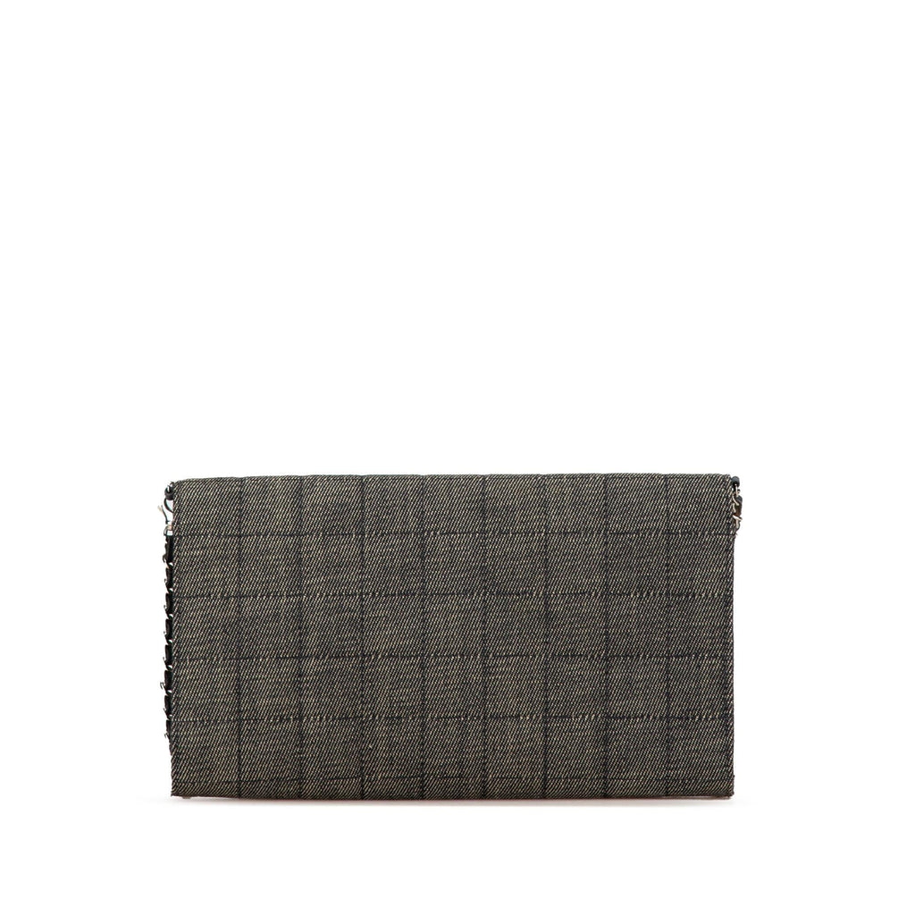 Chanel Denim Choco Bar Chain Flap (SHG-sHPMb7)
