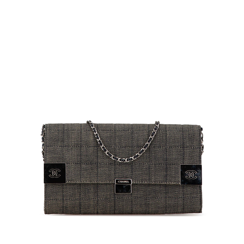 Chanel Denim Choco Bar Chain Flap (SHG-sHPMb7)
