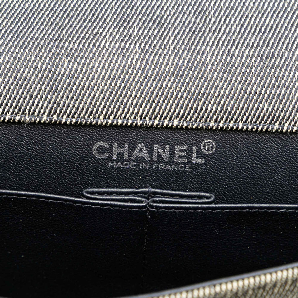 Chanel Denim Choco Bar Chain Flap (SHG-sHPMb7)