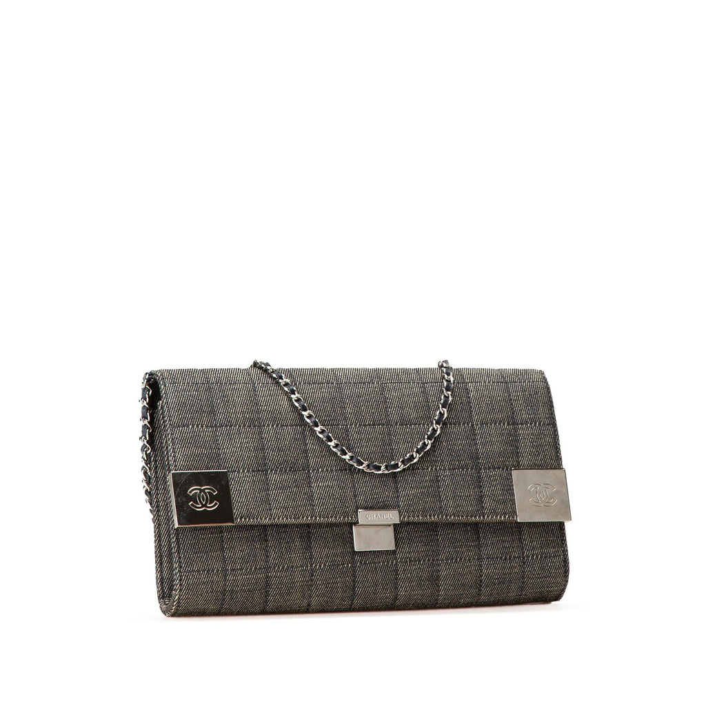 Chanel Denim Choco Bar Chain Flap (SHG-sHPMb7)