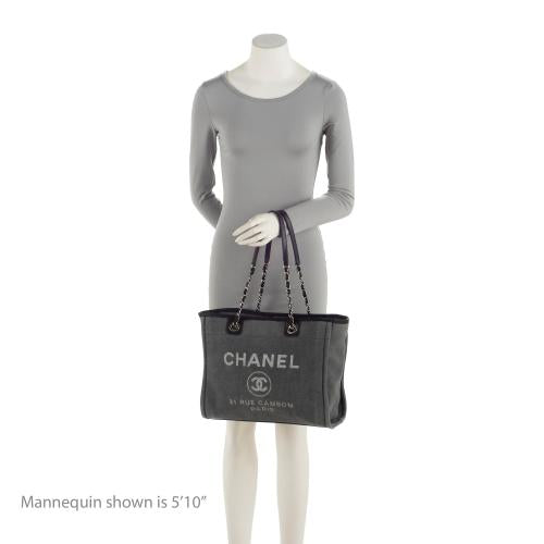 Chanel Denim Deauville Small Tote