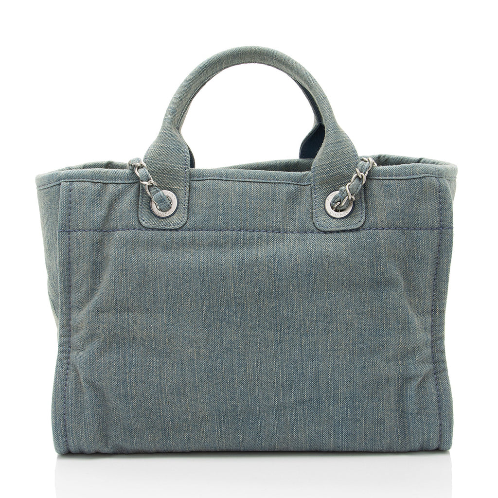 Chanel Denim Deauville Small Tote