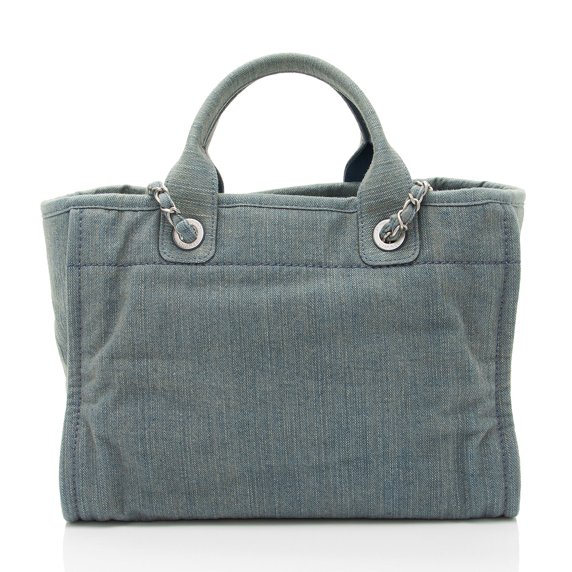 Chanel Denim Deauville Small Tote