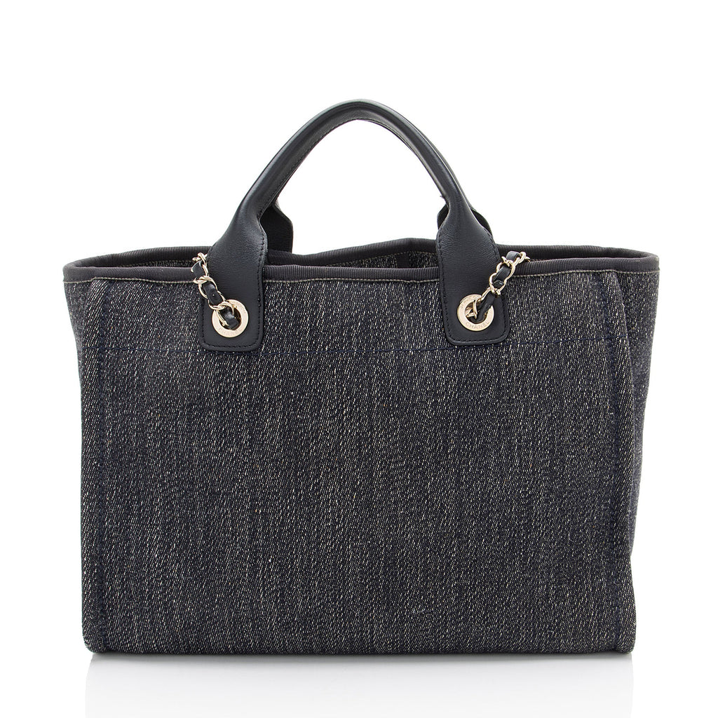 Chanel Denim Deauville Small Tote