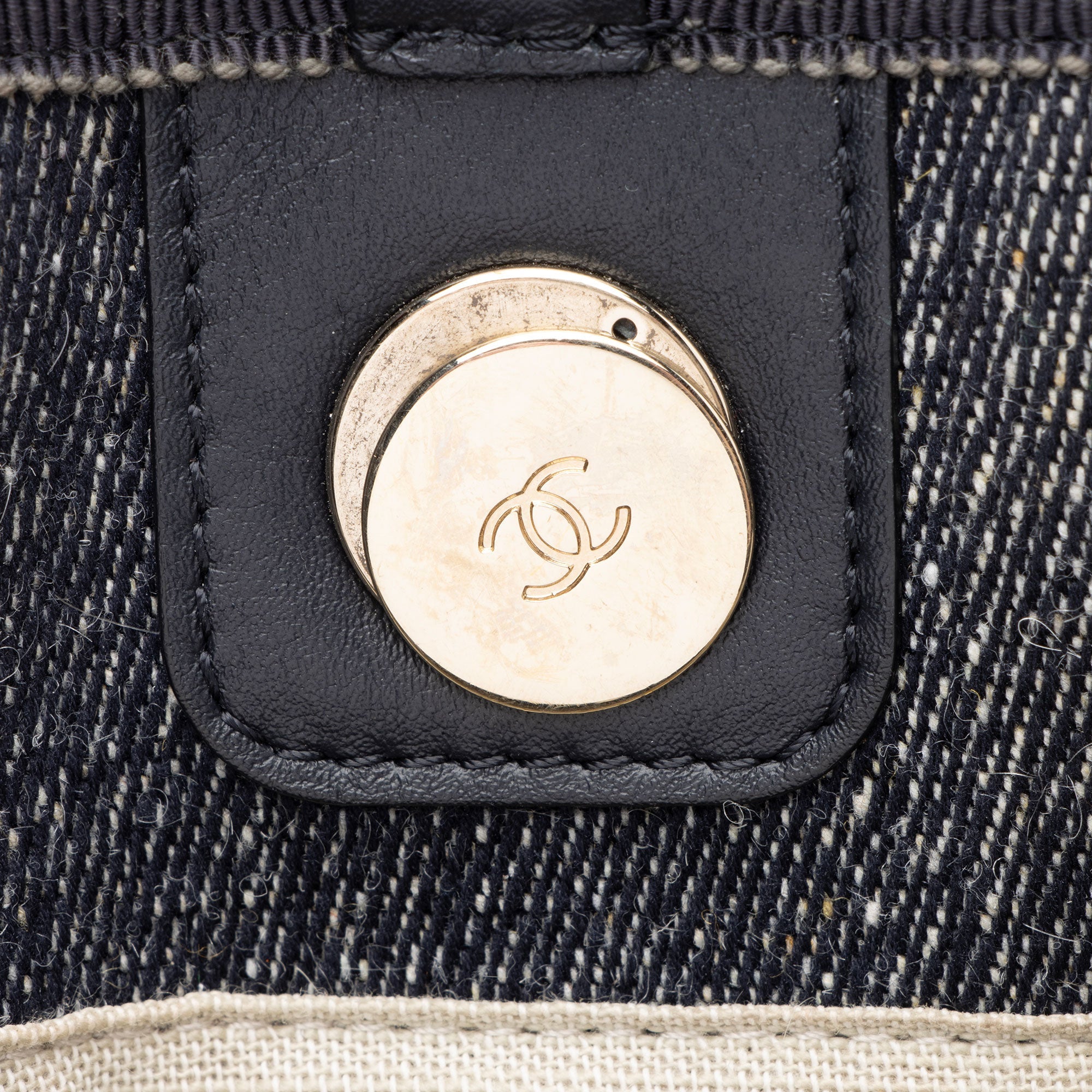 Chanel Denim Deauville Small Tote