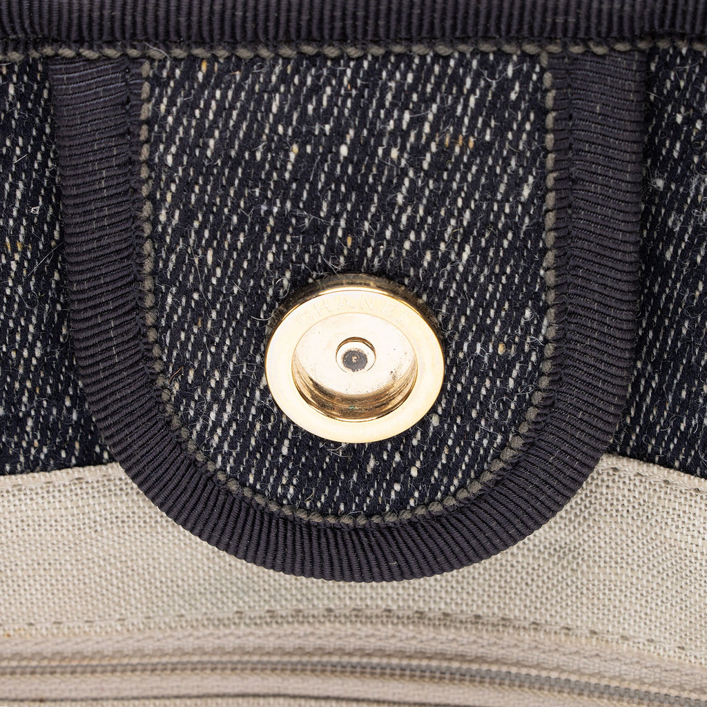 Chanel Denim Deauville Small Tote