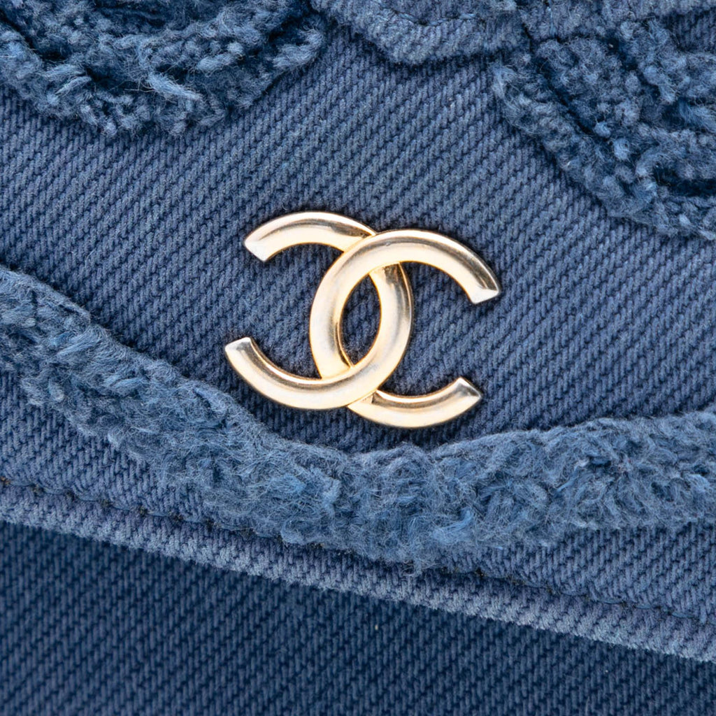 Chanel Denim Fringe Coco Wallet On Chain
