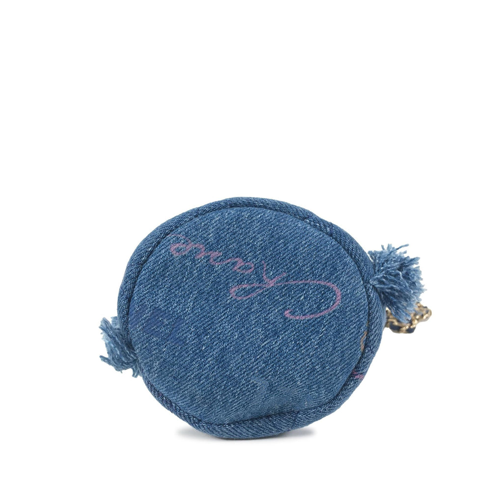Chanel Denim Mini Mood Bucket with Chain (SHG-EPuAPf)
