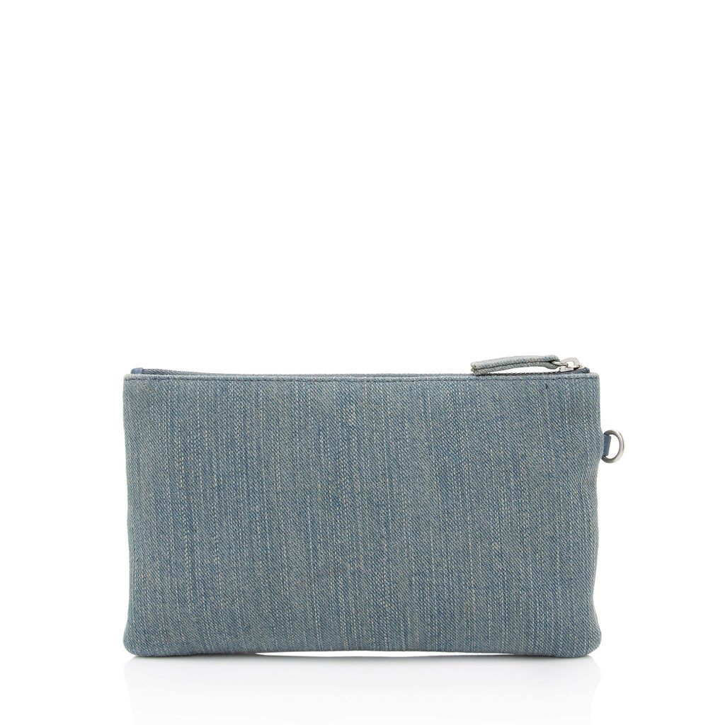 Chanel Denim Small Pochette (SHF-JTHJj8)