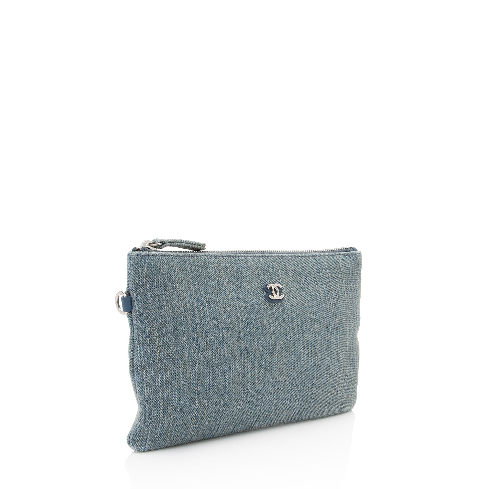 Chanel Denim Small Pochette (SHF-JTHJj8)