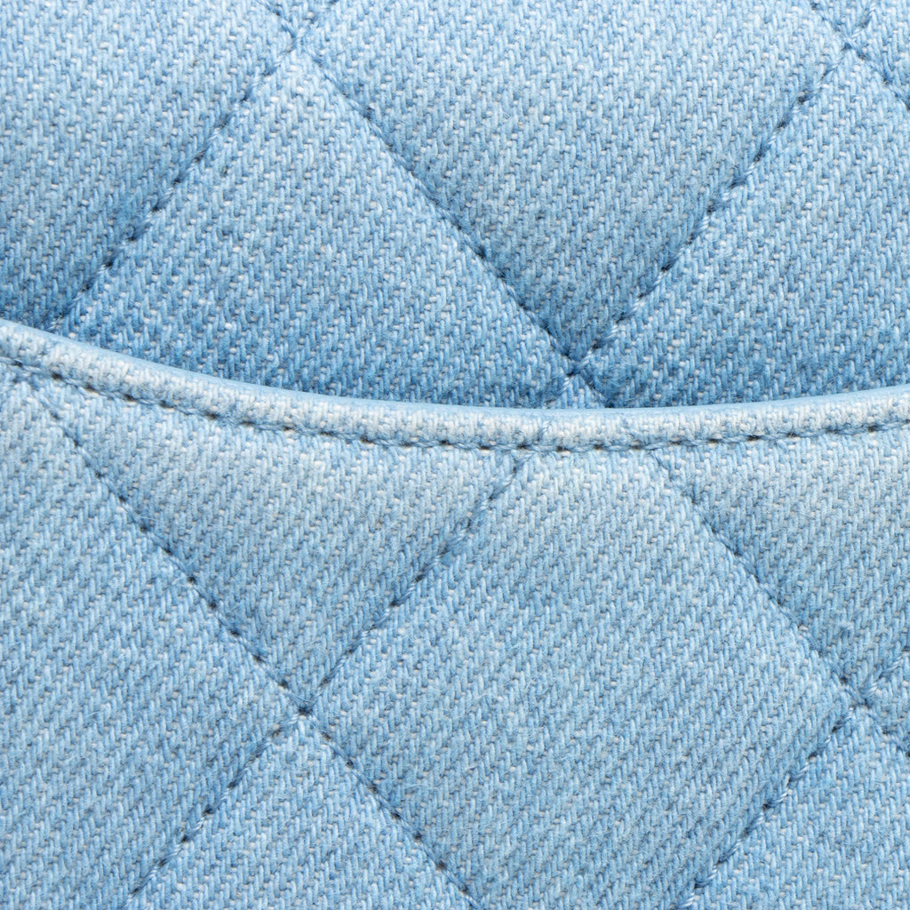 Chanel Denim Sweet Heart Square Mini Flap