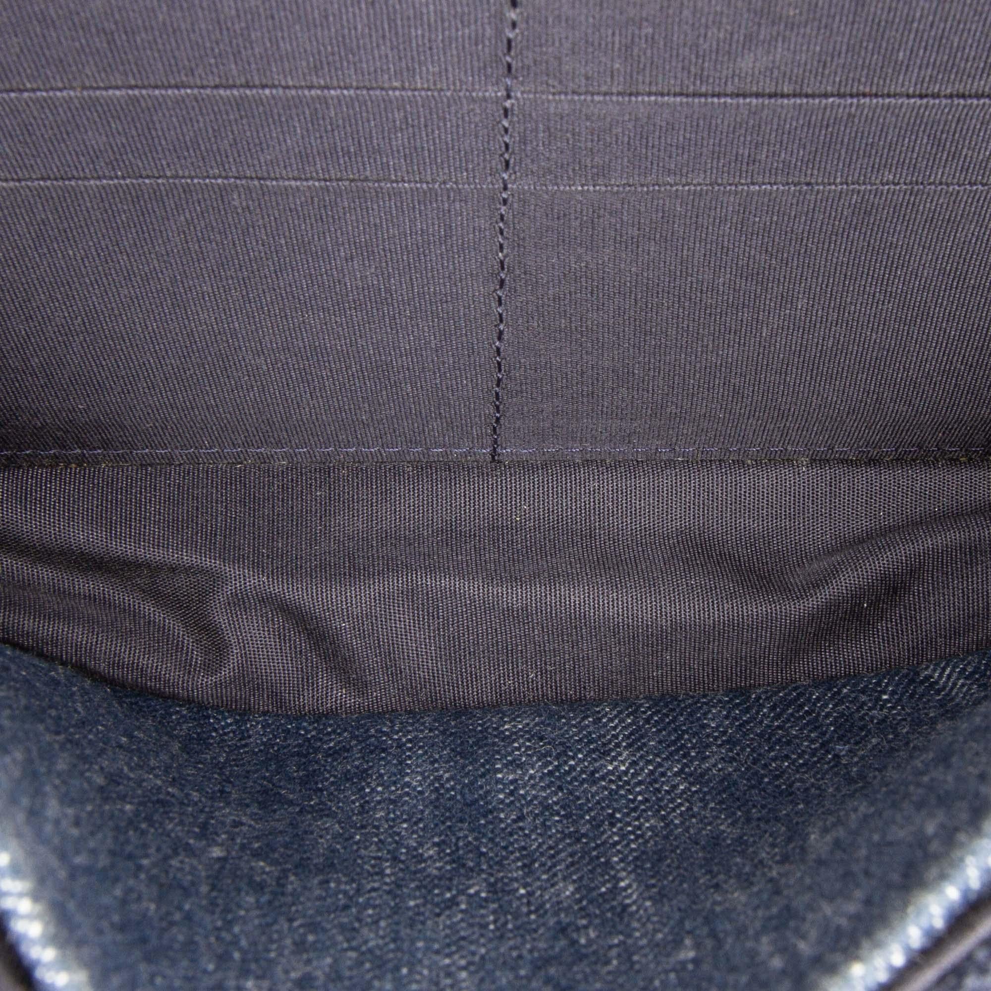 Chanel Denim and Velvet Wallet On Chain