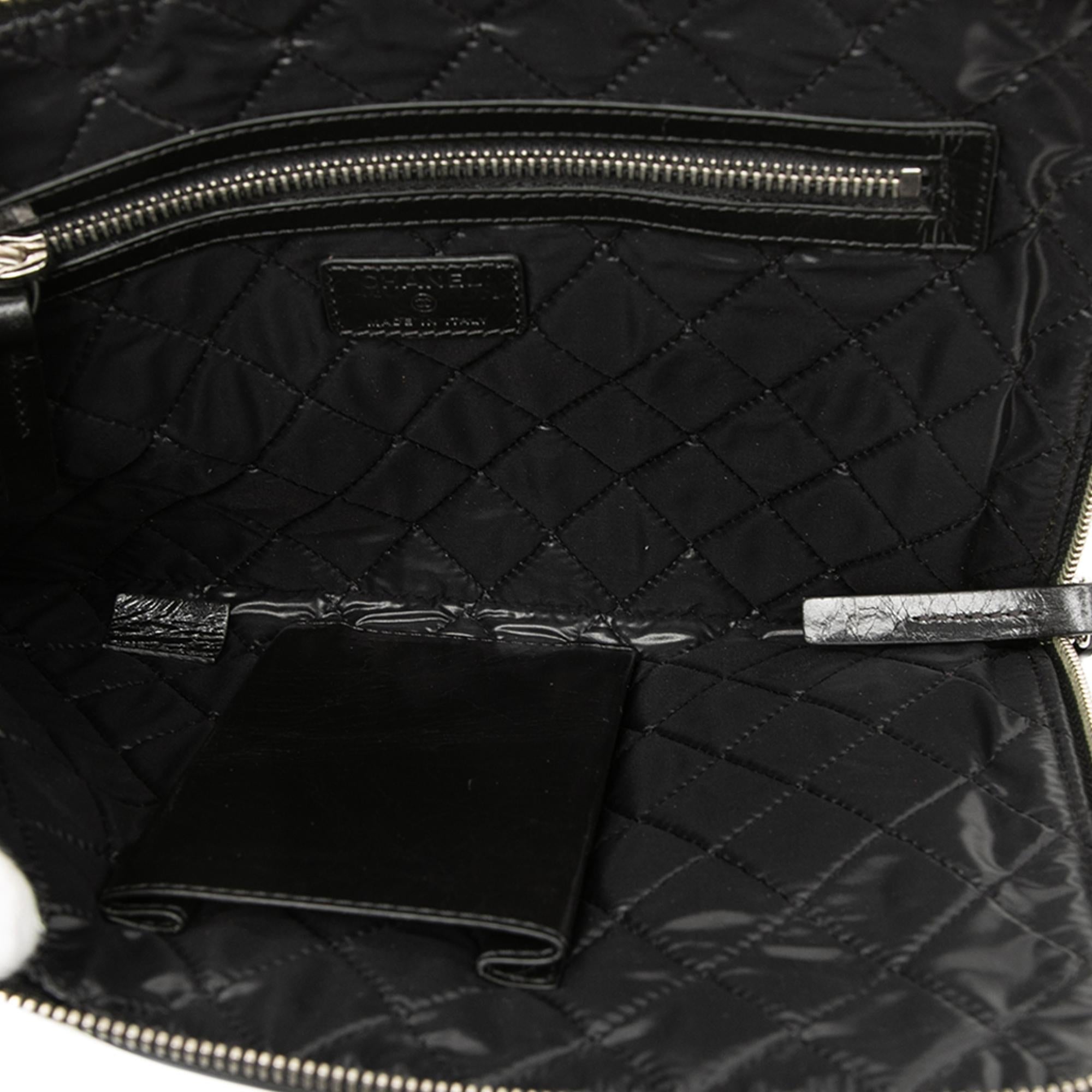 Chanel Distressed Calfskin Je Ne Suis Pas En Solde Clutch