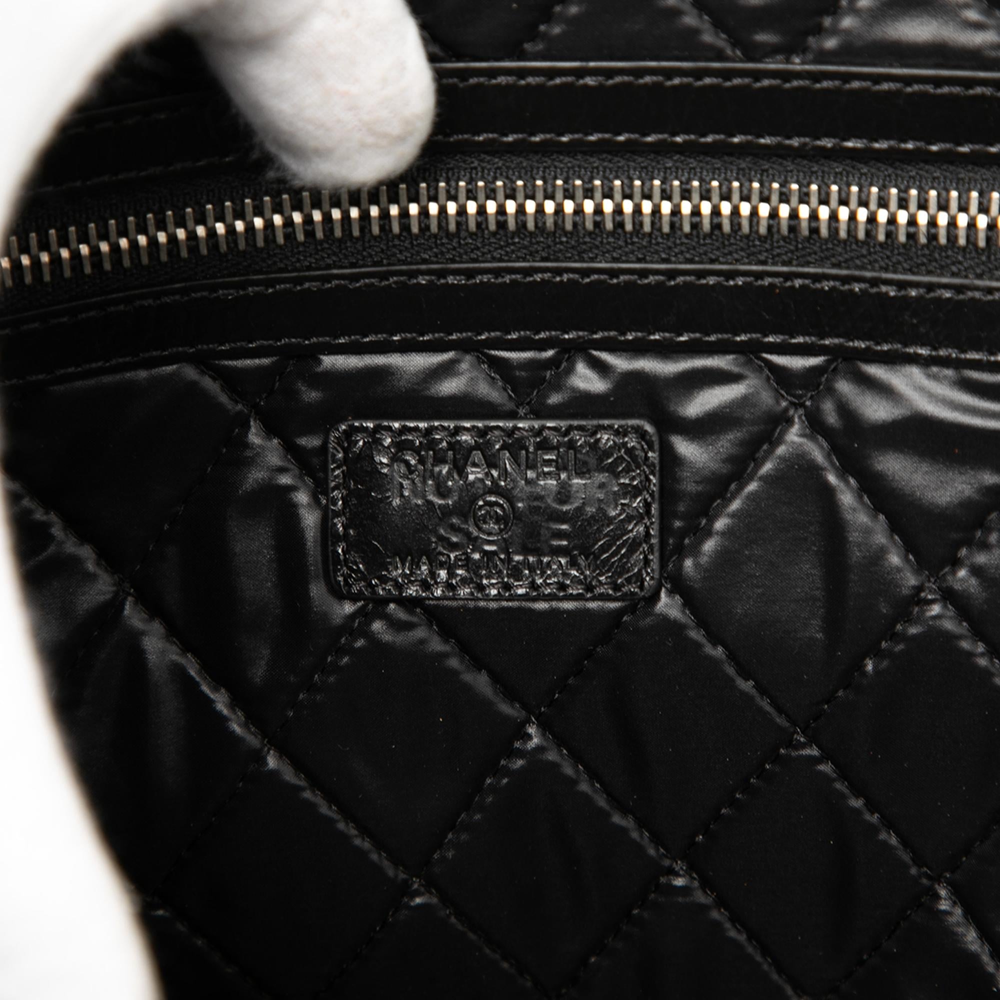 Chanel Distressed Calfskin Je Ne Suis Pas En Solde Clutch