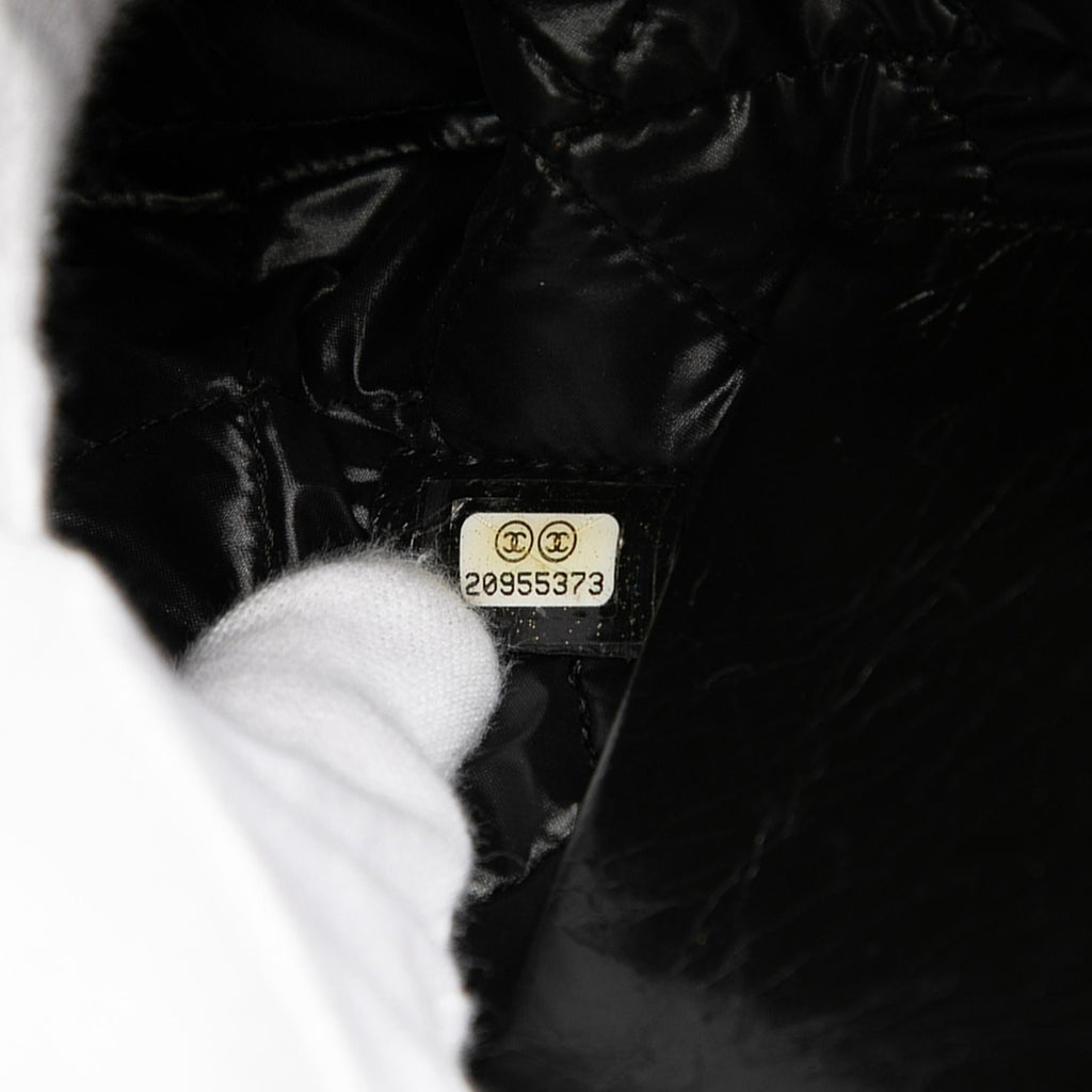 Chanel Distressed Calfskin Je Ne Suis Pas En Solde Clutch