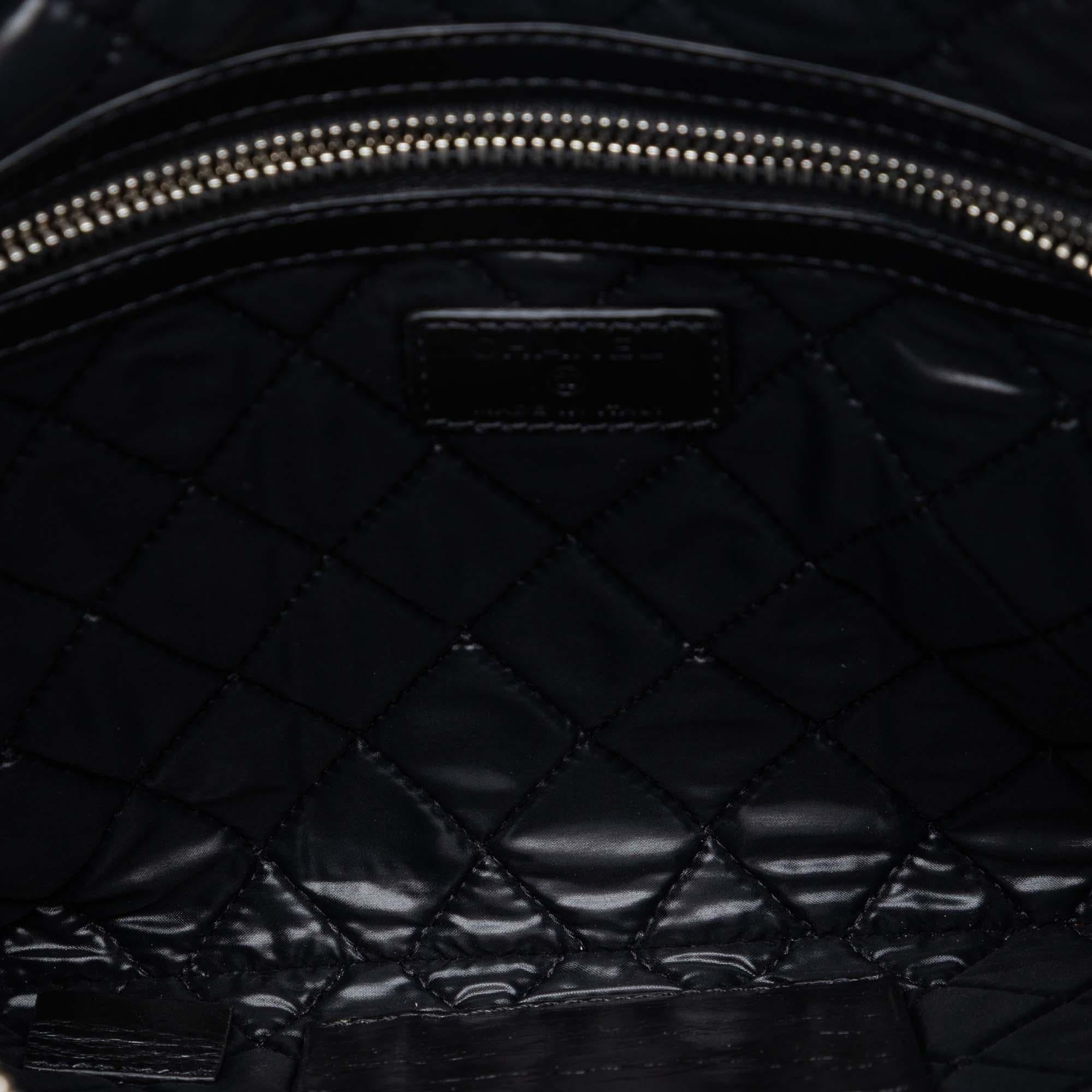 Chanel Distressed Calfskin Je Ne Suis Pas En Solde Clutch