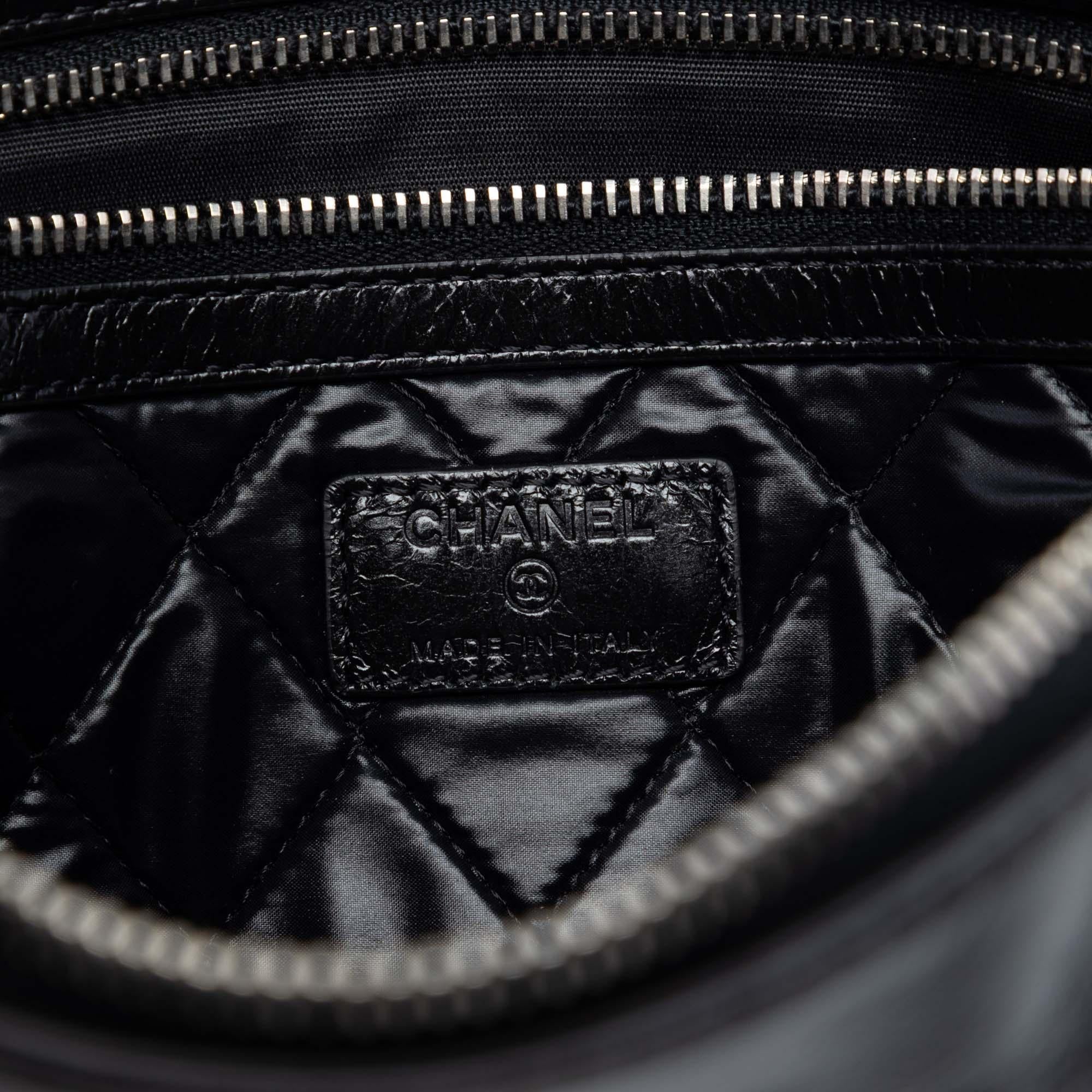 Chanel Distressed Calfskin Je Ne Suis Pas En Solde Clutch
