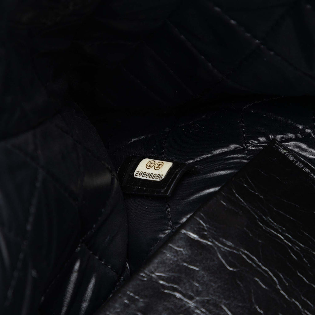 Chanel Distressed Calfskin Je Ne Suis Pas En Solde Clutch
