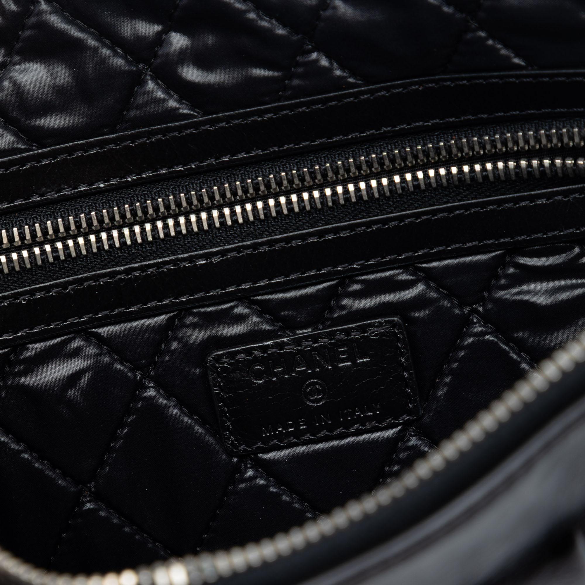 Chanel Distressed Calfskin Je Ne Suis Pas En Solde Clutch