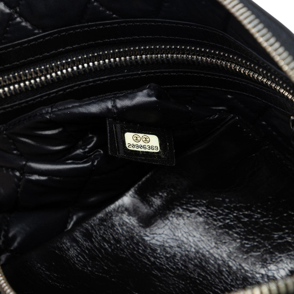 Chanel Distressed Calfskin Je Ne Suis Pas En Solde Clutch