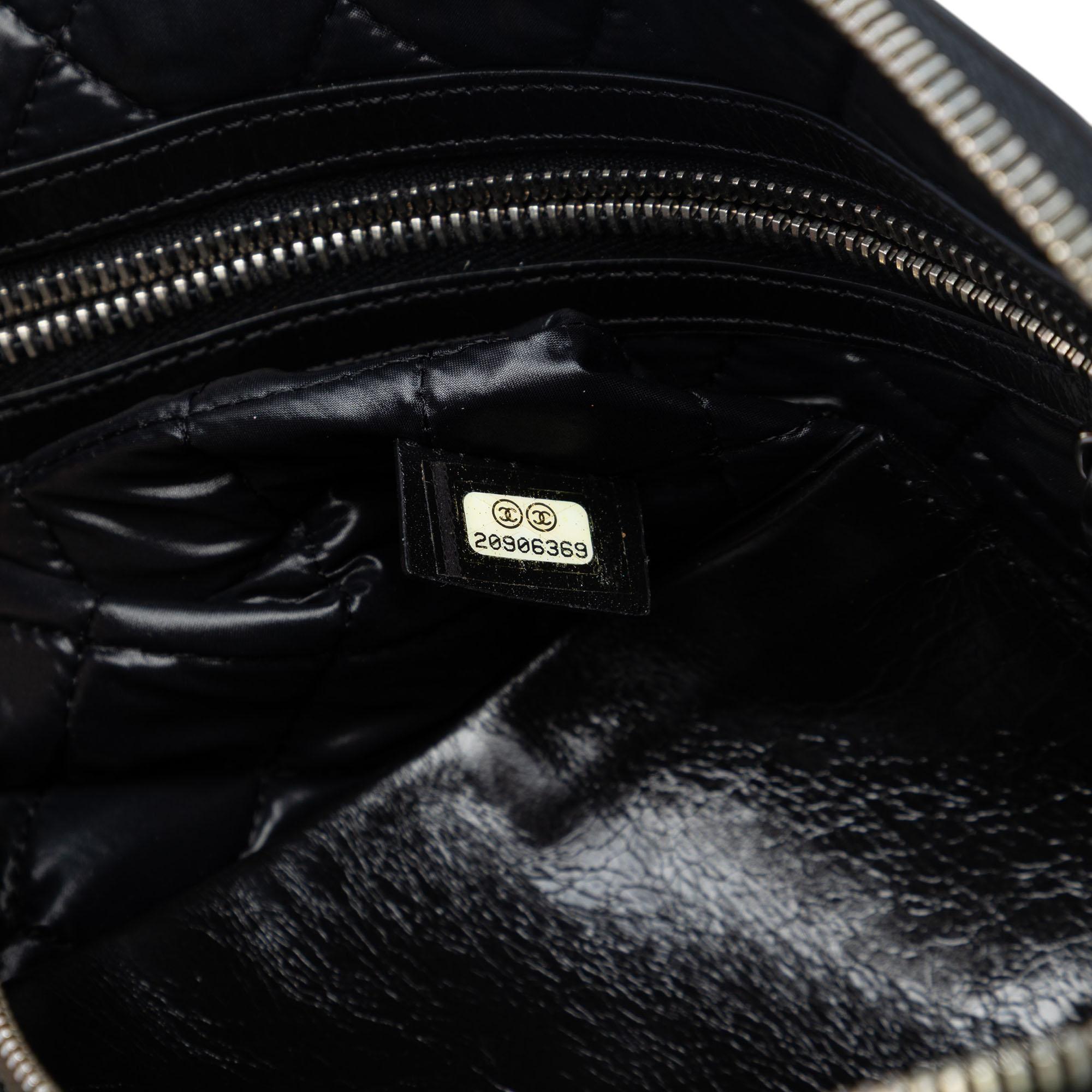 Chanel Distressed Calfskin Je Ne Suis Pas En Solde Clutch