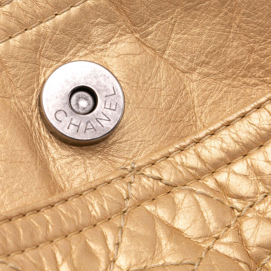 Chanel Distressed Calfskin Shopping In Moscow Tote