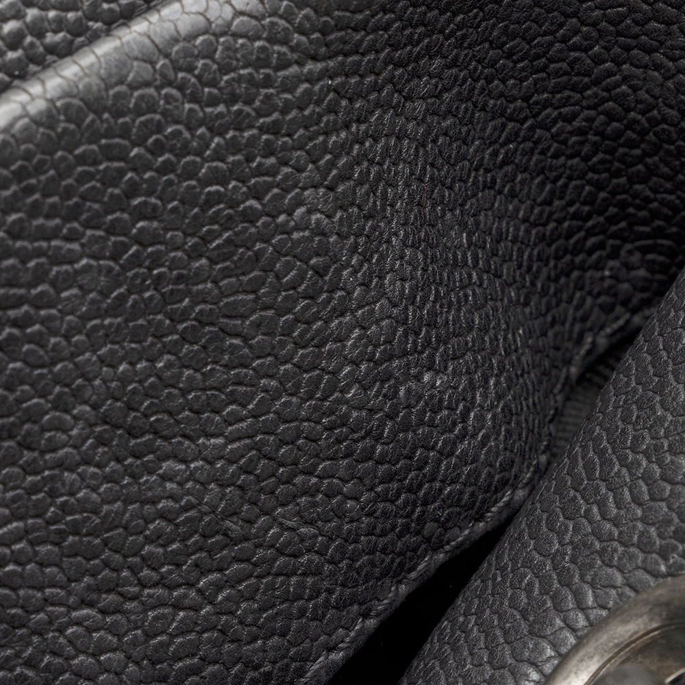 Chanel Distressed Caviar Leather Outdoor Ligne Satchel (SHF-20512)