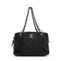Chanel Distressed Caviar Leather Outdoor Ligne Satchel (SHF-20512)