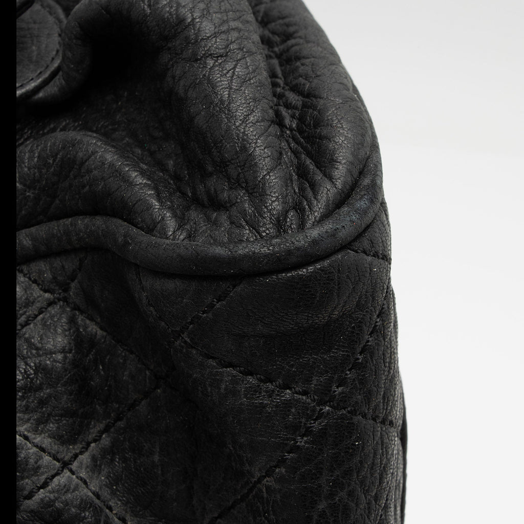 Chanel Distressed Lambskin Lady Braid Bowler Satchel (SHF-4rWbPz)