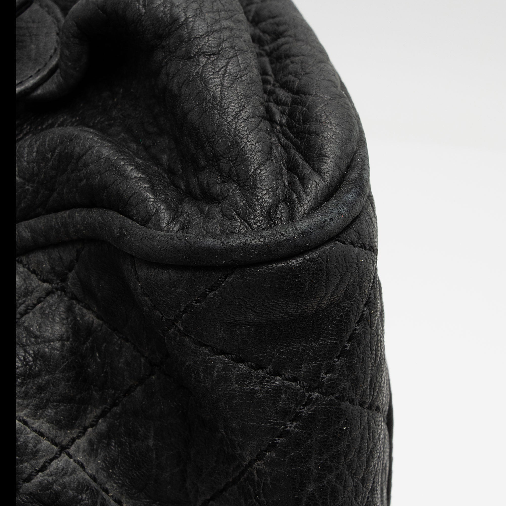 Chanel Distressed Lambskin Lady Braid Bowler Satchel (SHF-4rWbPz)