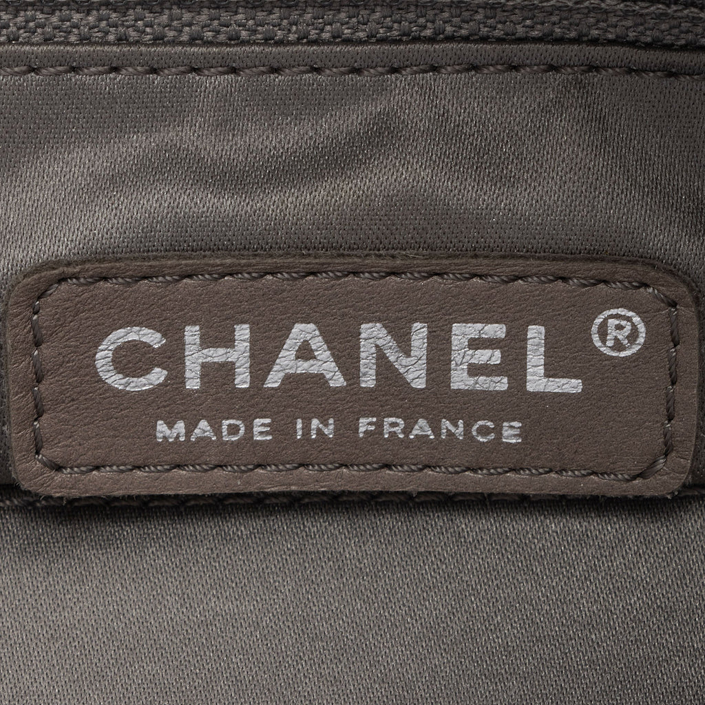 Chanel Distressed Lambskin Lady Braid Bowler Satchel (SHF-4rWbPz)