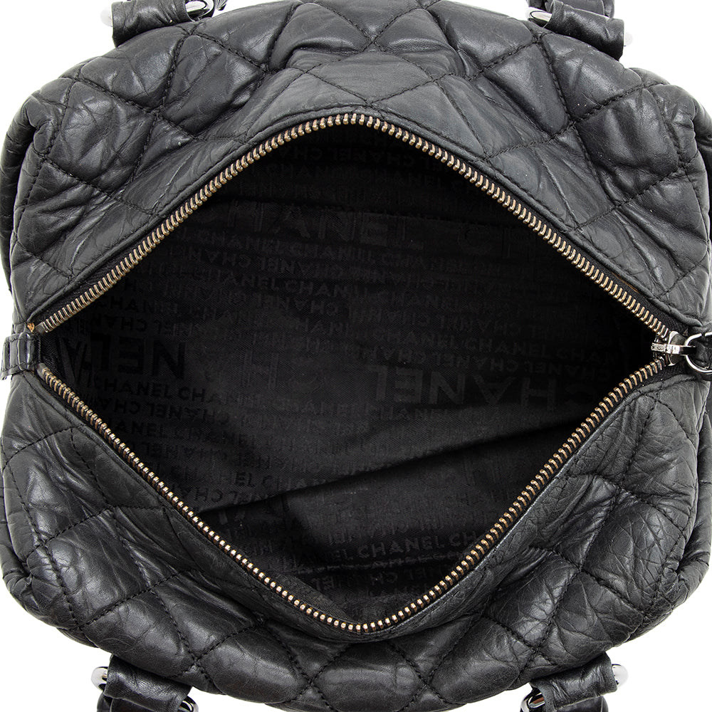 Chanel Distressed Lambskin Lady Braid Small Tote - FINAL SALE (SHF-19104)