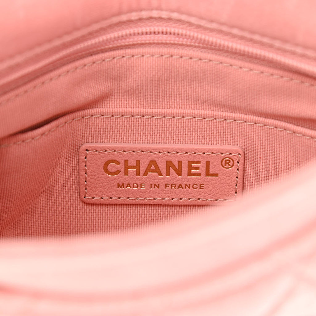 CHANEL QUILTED VELVET DOUBLE FRAME MINI FLAP BAG
