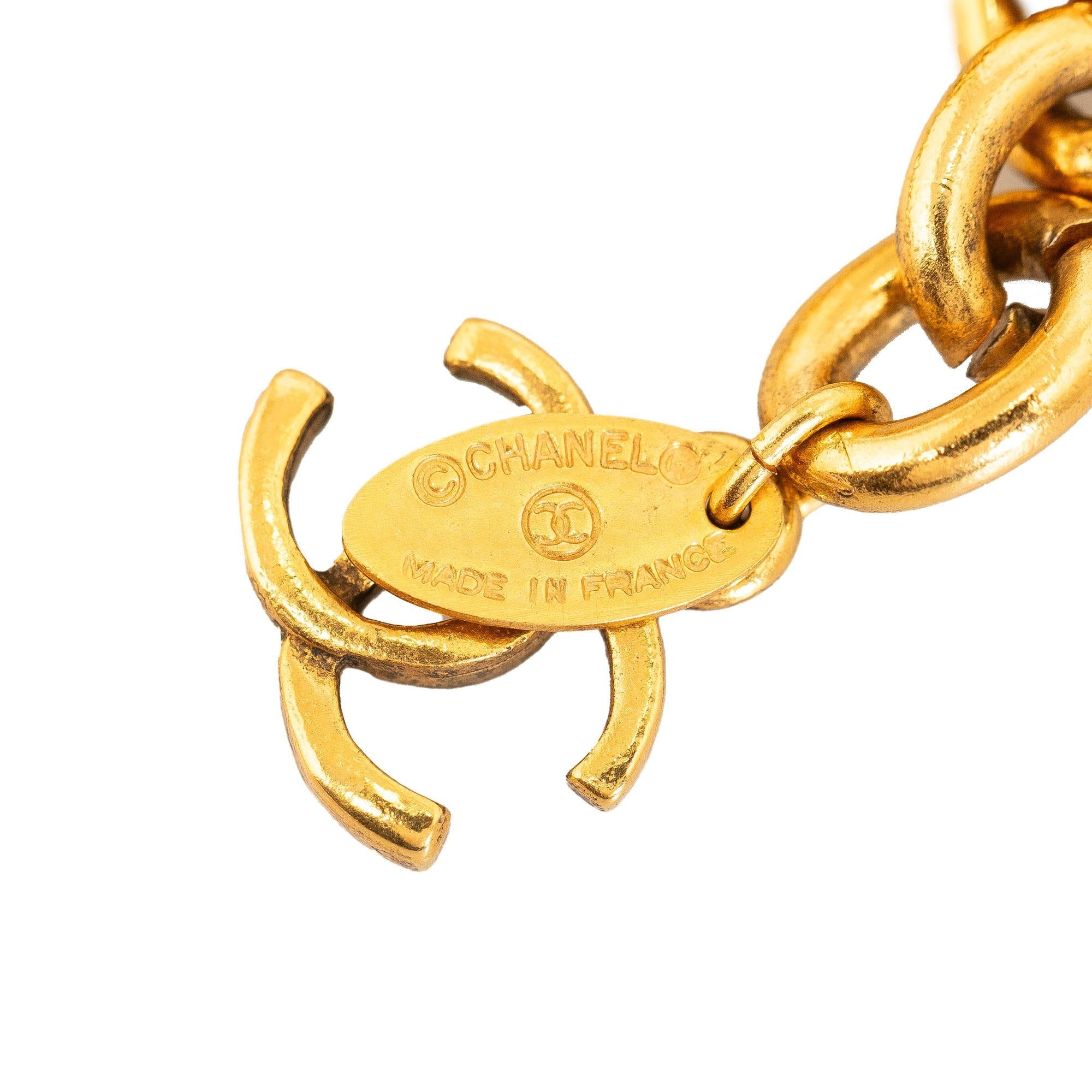Chanel Double Sun CC Chain-Link Belt - 33 / 83.00 (SHG-4tol7H)