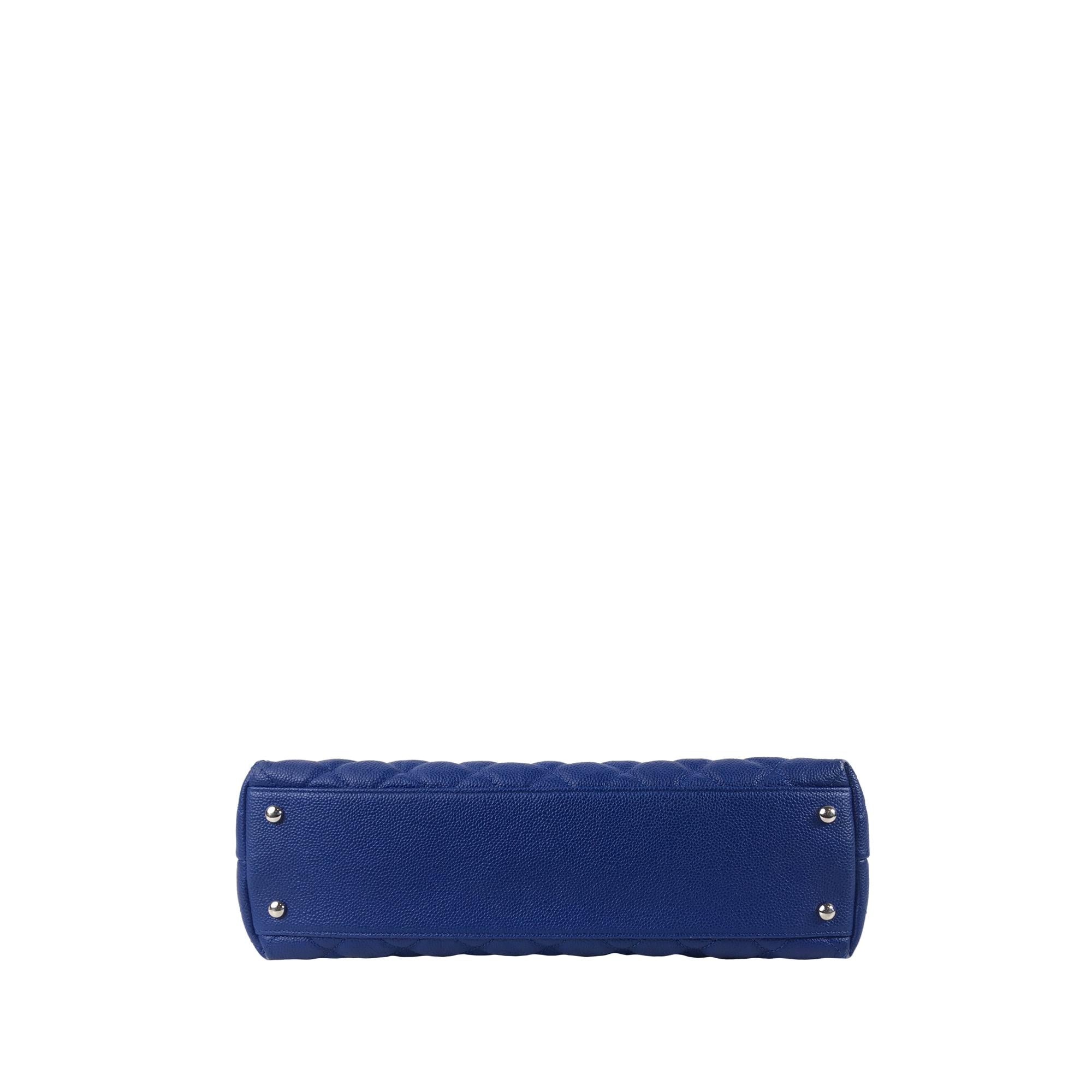 Chanel Easy Caviar Leather Tote Bag (SHG-NcKubb)