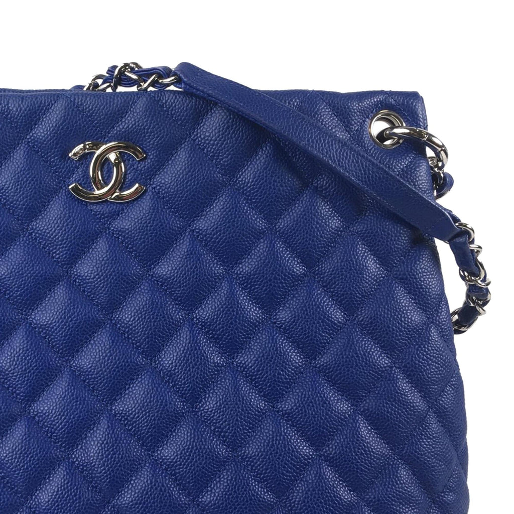 Chanel Easy Caviar Leather Tote Bag (SHG-NcKubb)