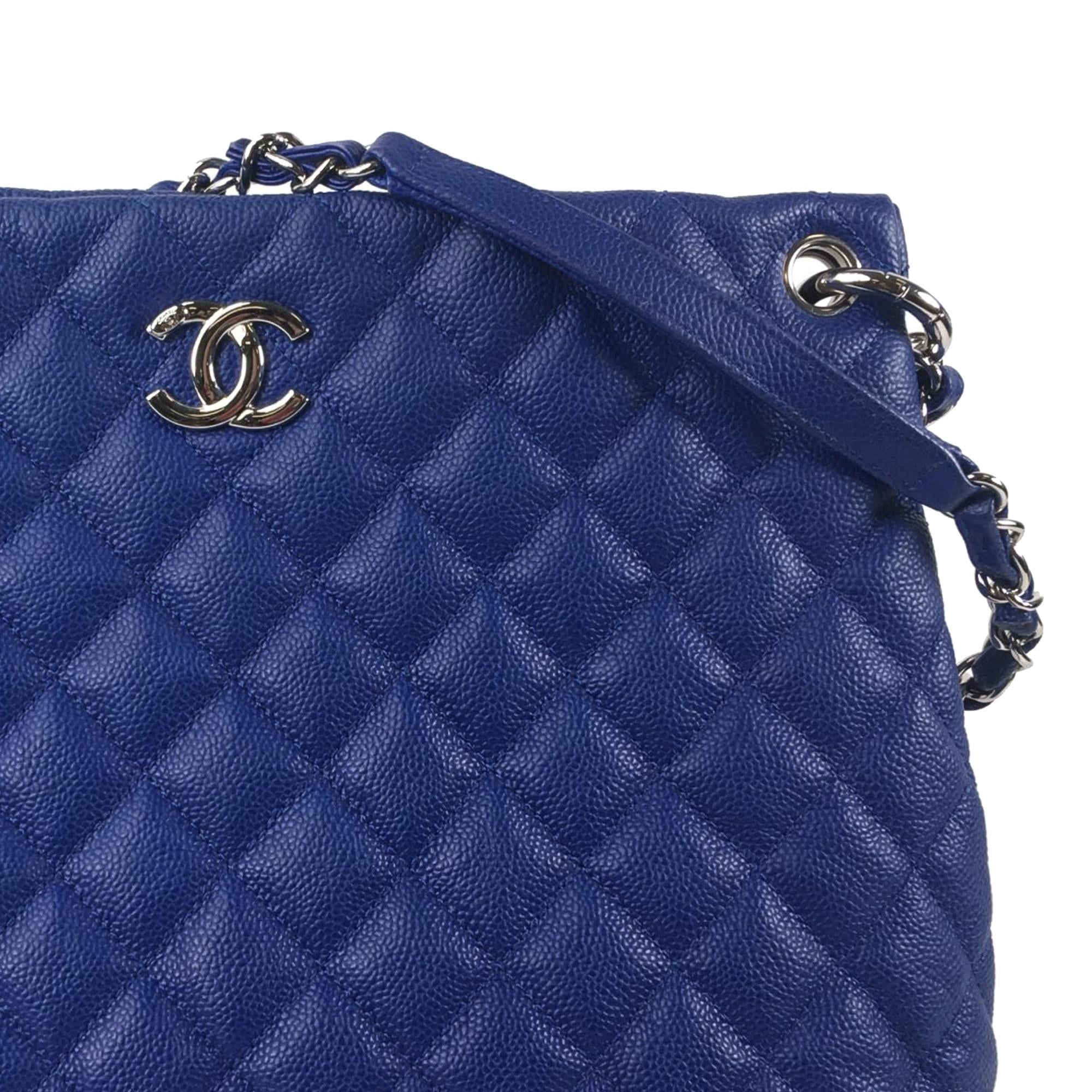 Chanel Easy Caviar Leather Tote Bag (SHG-NcKubb)